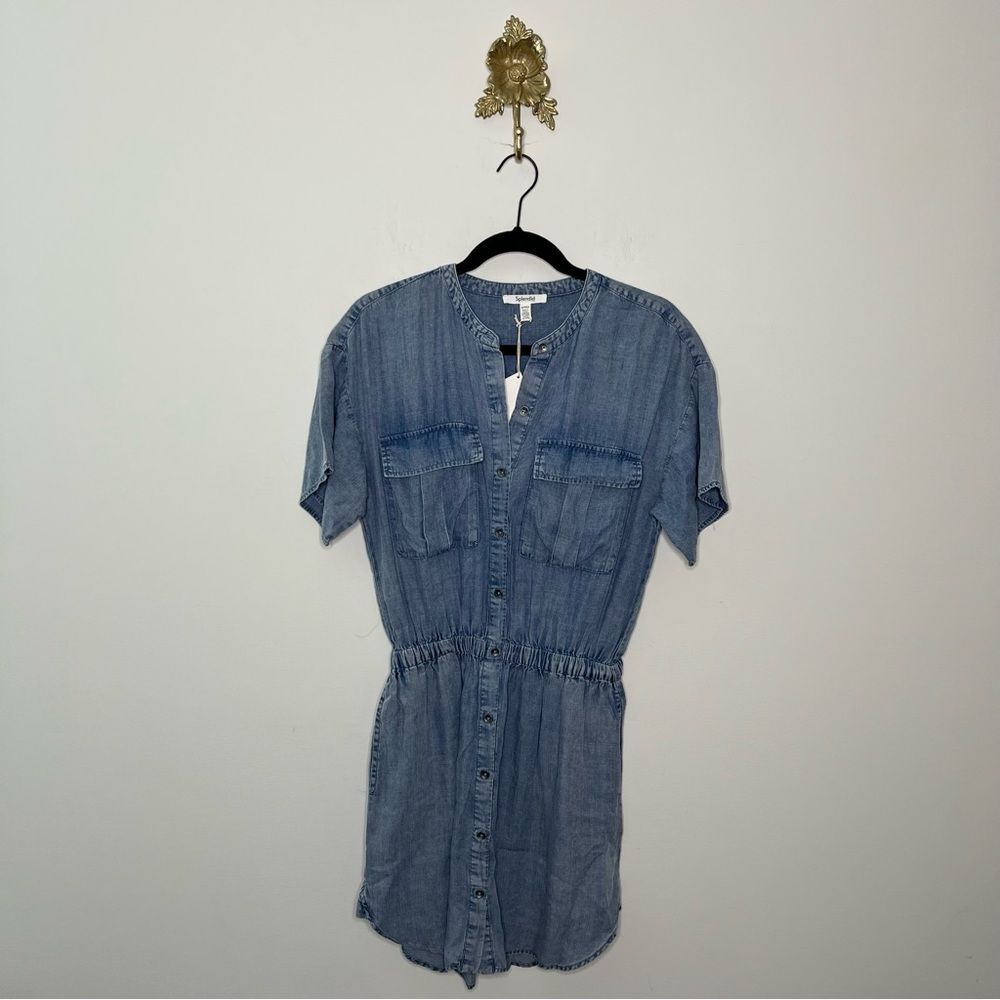 Splendid Raquel Indigo Mini Dress XS